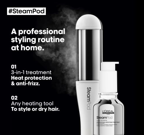 SteamPod Smoothing Treatment Protect Hair by L Oreal Professionnel